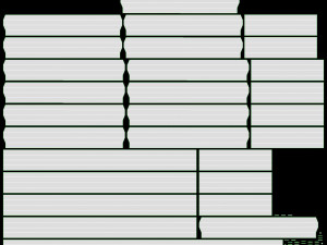Wall shelf Seaford octagonal Modèle 3D