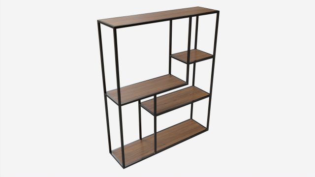 Wall shelf Seaford rectangle Modelo 3D .c4d .max .obj .3ds .fbx .stl .blend 