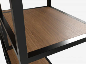 Wall shelf Seaford rectangle 3D Model