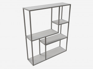 Wall shelf Seaford rectangle Modelo 3D