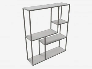 Wall shelf Seaford rectangle 3D Model