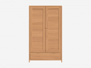 Wardrobe 2 Door Ercol Bosco Modèle 3D