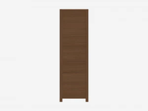 Wardrobe 2 Door Ercol Bosco 3D Model
