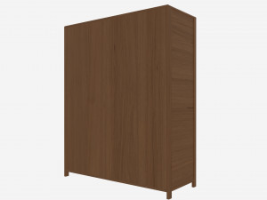Wardrobe 3 Door Ercol Bosco Modelo 3D