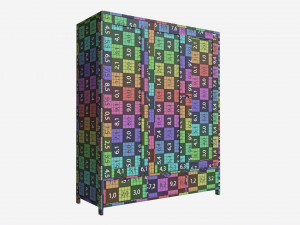 Wardrobe 3 Door Ercol Bosco Modelo 3D
