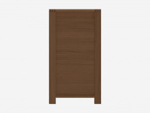 Wide Chest 5 Drawer Ercol Bosco 3D Model