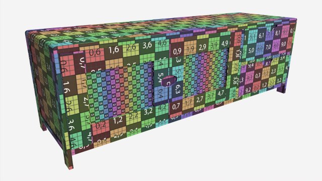 Wide TV Unit Ercol Bosco 3D Модель In Другое 3DExport