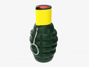 Fireworks Smoke Grenade 3D Model