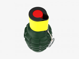 Fireworks Smoke Grenade Modello 3D