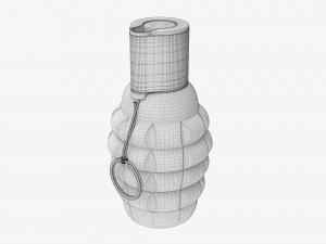 Fireworks Smoke Grenade Modello 3D