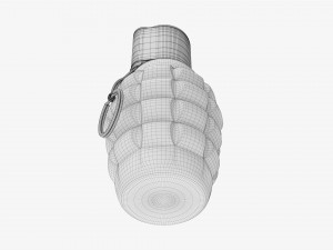 Fireworks Smoke Grenade Modello 3D