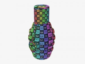 Fireworks Smoke Grenade Modello 3D
