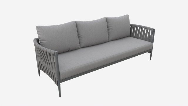 Garden Sofa Bremen Modèle 3D .c4d .max .obj .3ds .fbx .stl .blend 