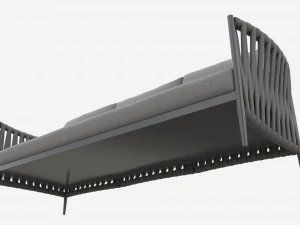 Garden Sofa Bremen 3D Model