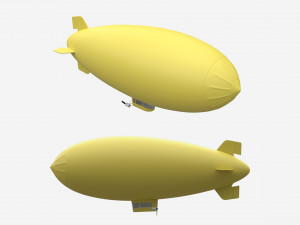 Airship 01 3D Модель