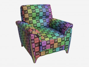 Armchair Ercol Enna 3D Model