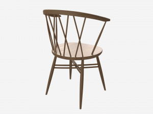 Armchair Ercol Shalstone John Lewis 3D Model