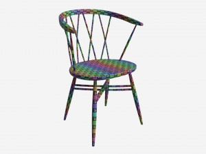 Armchair Ercol Shalstone John Lewis 3D Model