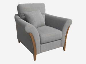 Armchair Ercol Trieste Modelo 3D