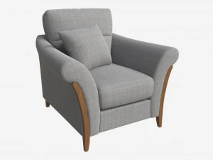 Sill&oacute;n Ercol Trieste Modelo 3D