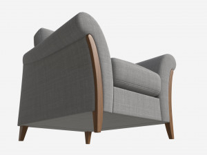 Armchair Ercol Trieste 3D 모델