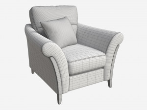 Armchair Ercol Trieste 3D 모델