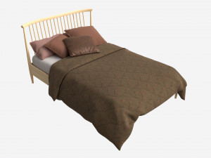 Bed Double Ercol Salina 3D Модель