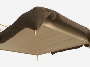 Bed Kingsize Ercol Salina 3D Model