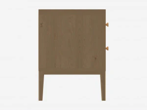 Bedside Cabinet 2-drawer Ercol Salina 3D Model