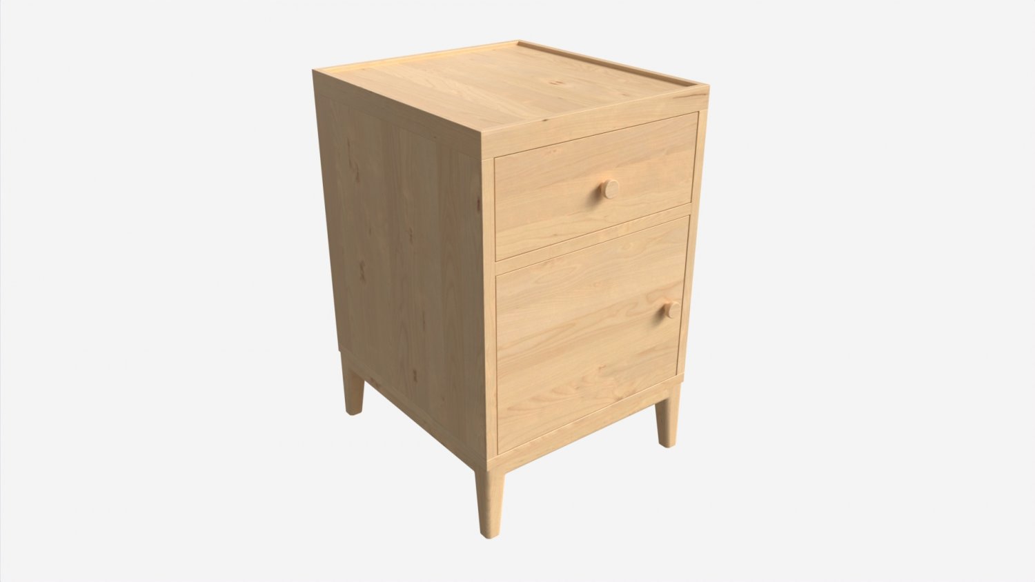 Ercol salina sales bedside table