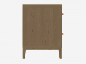 Bedside Cabinet Ercol Salina Modello 3D