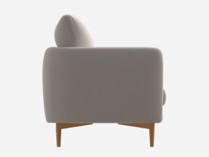 Chair Ercol Aosta 3D Модель