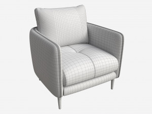 Chair Ercol Aosta 3D Модель