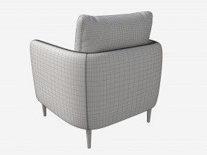 Chair Ercol Aosta 3D Модель