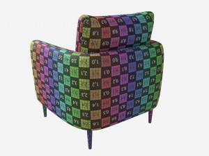 Chair Ercol Aosta 3D Модель