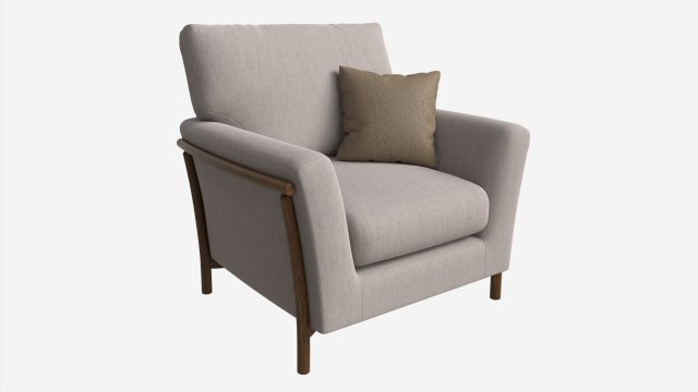 Chair Ercol Avanti 3D Model .c4d .max .obj .3ds .fbx .stl .blend 