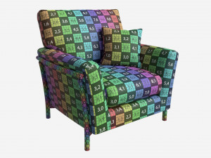 Chair Ercol Avanti 3D Model