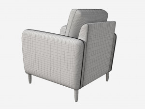 Chair Ercol Loreta 3D Model