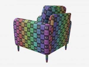 Chair Ercol Loreta 3D Model