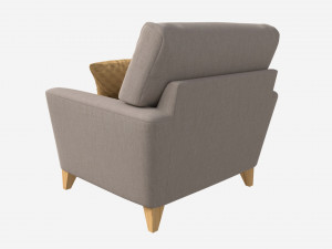 Chair Ercol Novara 3D Модель