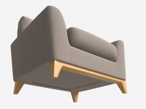 Chair Ercol Novara 3D Модель