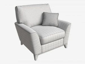 Chair Ercol Novara 3D Model