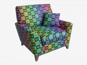 Chair Ercol Novara 3D Model