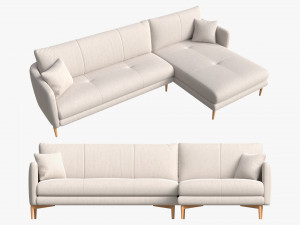 Chaise Medium Ercol Aosta 3D 모델