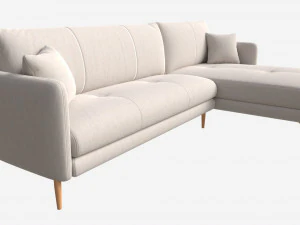 Chaise Medium Ercol Aosta 3D Model