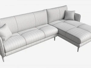 Chaise Medium Ercol Aosta 3D Model