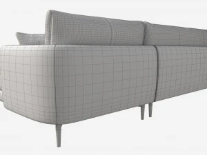 Chaise Medium Ercol Aosta 3D Model