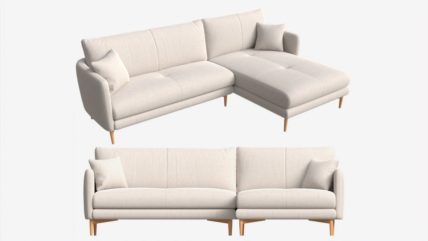 Chaise Small Ercol Aosta 3D Model .c4d .max .obj .3ds .fbx .stl .blend 