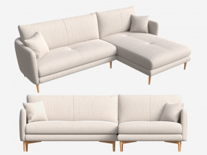 Chaise Small Ercol Aosta 3D 모델