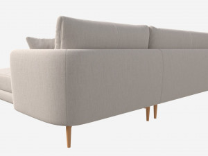 Chaise Small Ercol Aosta 3D 모델